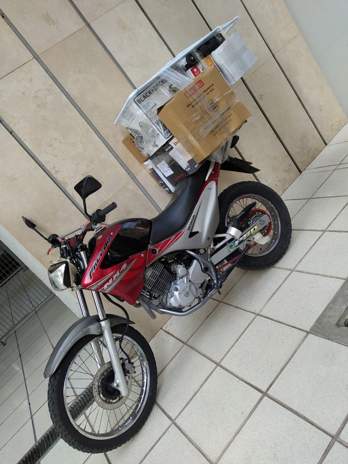 Moto cargada 2